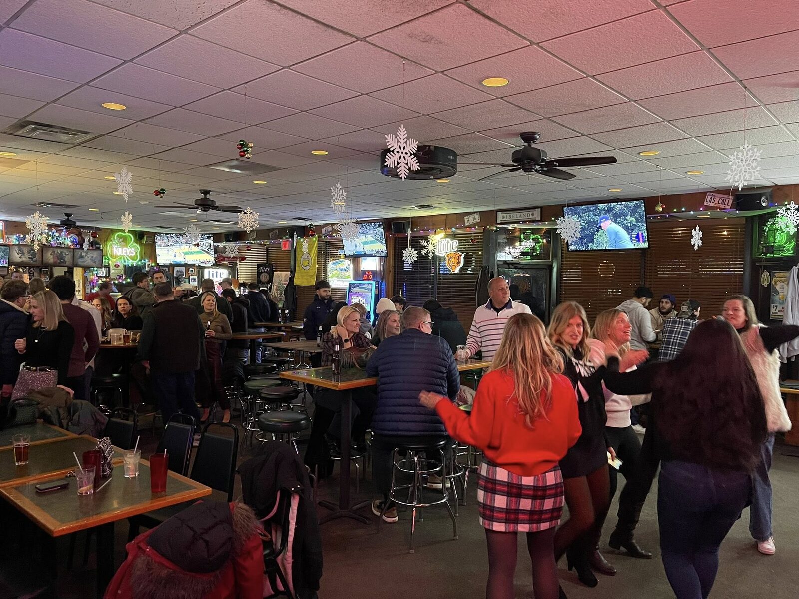 Karaoke night at Riley's Gathering Place