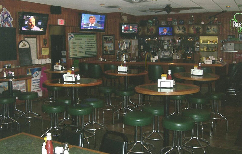 The bar at Riley's Gathering Place