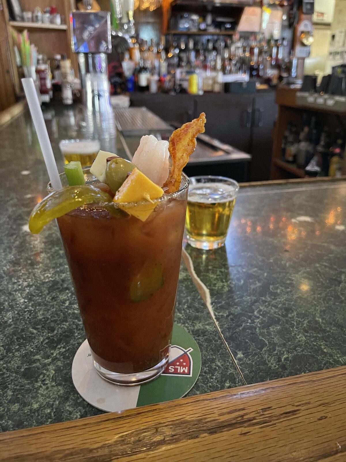 Riley's monster bloody mary